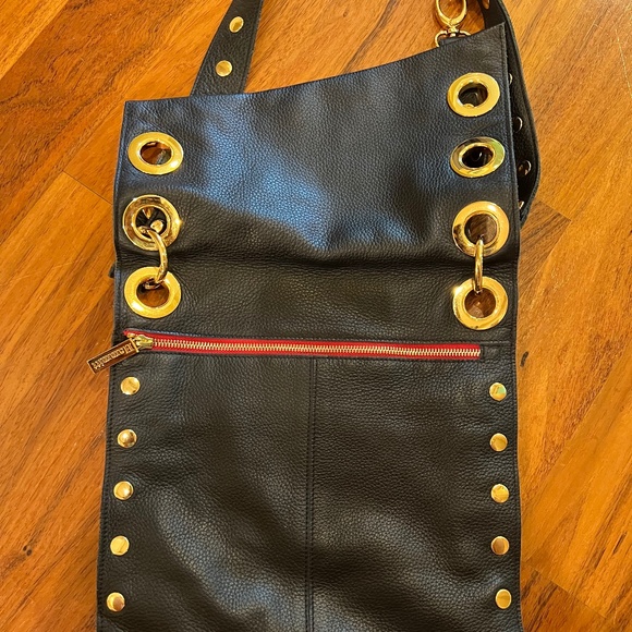 Hammitt Black Leather crossbody - Picture 4 of 7